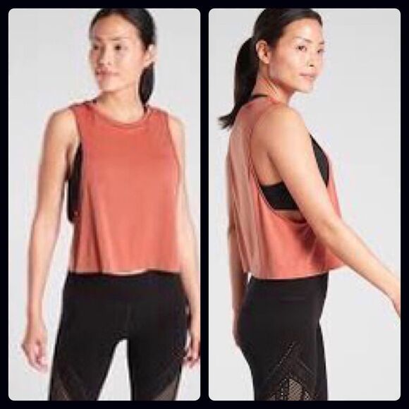 Athleta Mineral Wash Crop Tank - Picture 1 of 6